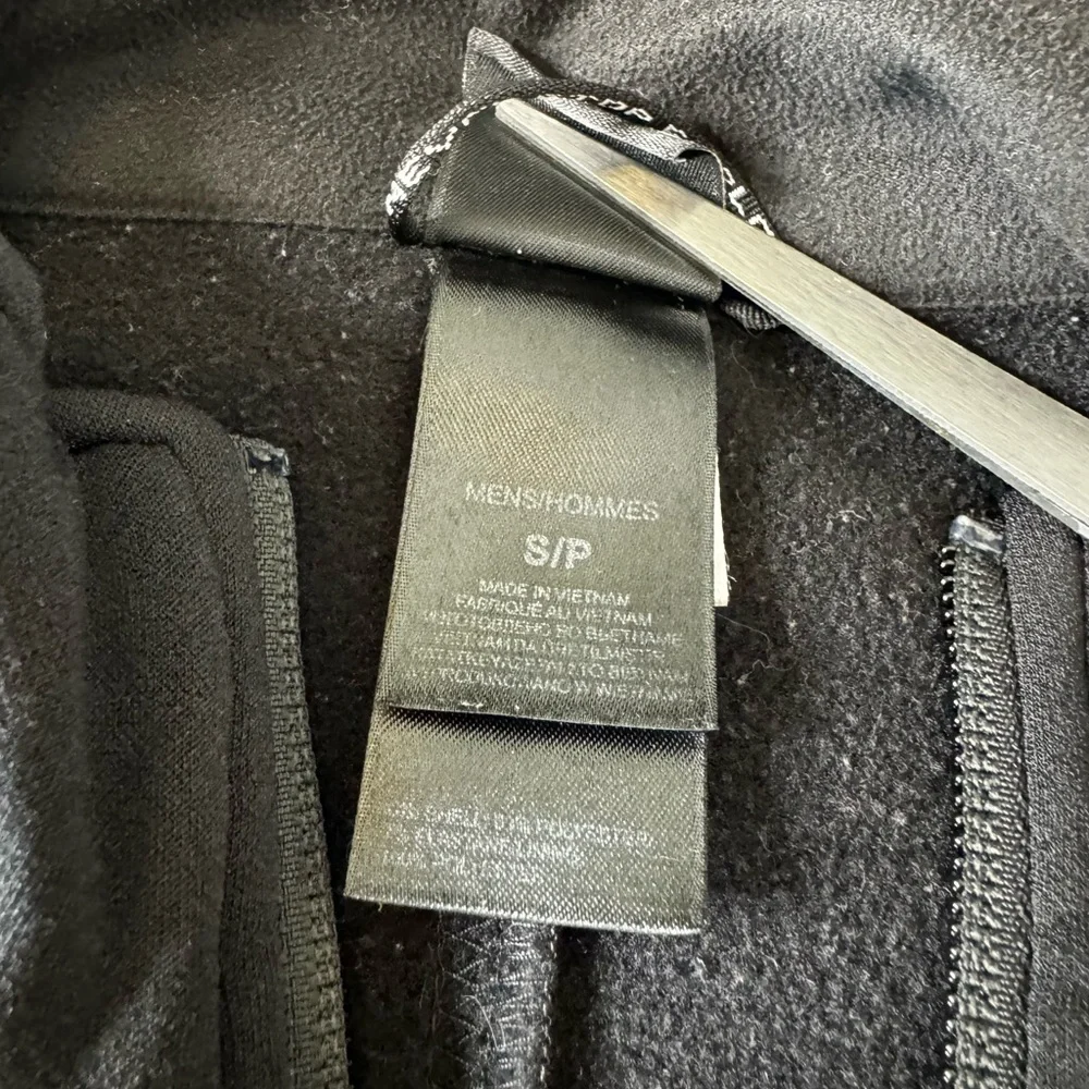 The North Face Men’s Black Full Zip‎ Mock Neck Jacket Fleece Lined Size Small